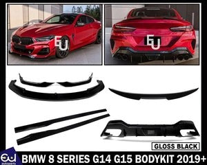 RBMW8SERIESG14G15BODYKITFRONTSPLITTERLIPREARDIFFUSERSKIRT