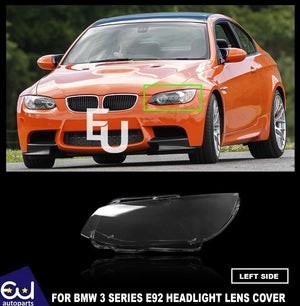 RBMWE92E9310-13LCILEFTSIDECLEARHEADLIGHTHEADLAMPLENSCOVERSHELLS