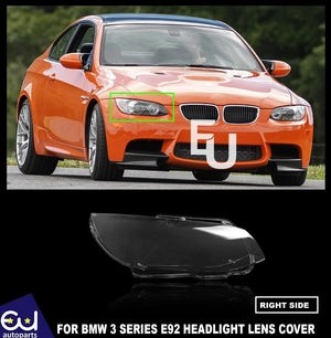 RBMWE92E9310-13LCIRIGHTSIDECLEARHEADLIGHTHEADLAMPLENSCOVERSHELLS