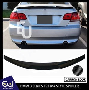 RBMWE92MPCOUPE2007-2013CARBONLOOKREARBOOTTRUNKSPOILERWINGM4STYLE