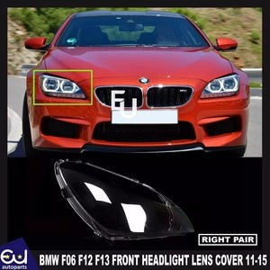 RBMWF06F12F13RIGHTSIDEFRONTHEADLIGHTHEADLAMPLENSCOVER2011-2015