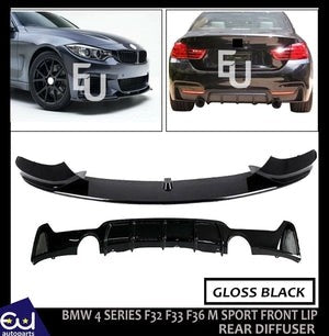 RBMWF32F33F364SERIESMSPORTREARDIFFUSERFRONTSPLITTER