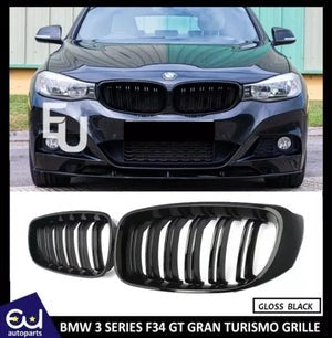 RBMWF343SERIESGTGRANTURISMOGLOSSBLACKFRONTKIDNEYTWINGRILLGRILLE