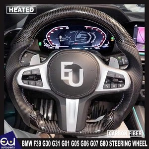 RBMWF39G30G31G01G05G06G07G80REALCARBONFIBERHEATEDSTEERINGWHEEL