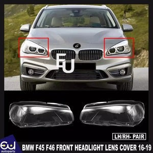 RBMWF45F46PAIRRIGHTLEFTFRONTHEADLIGHTHEADLAMPLENSCOVER2016-2019