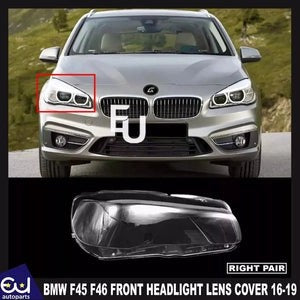 RBMWF45F46RIGHTDRIVERSIDEFRONTHEADLIGHTHEADLAMPLENSCOVER2016-2019
