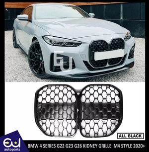 RBMWG22G23G264SERIESKIDNEYGRILLGRILLEM4DIAMONDSTYLE20+ALLBLACK