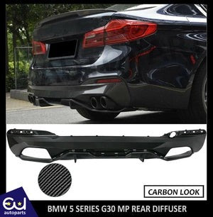 RBMWG305SERIESM5STYLEREARDIFFUSERBUMPER3DCARBONLOOK