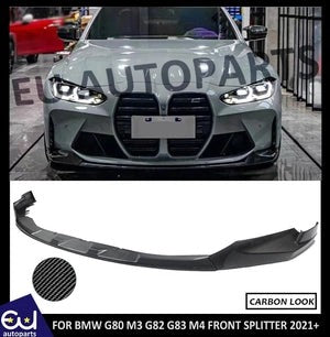 RBMWG80M3G82G83M4FRONTSPLITTERLIPBUMPERCARBONLOOK2021+