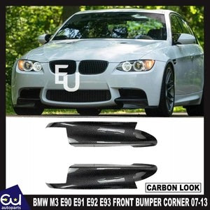 RBMWM3E90E91E92E93FRONTBUMPERCORNERSPLITTERSCARBONBLACKKIT07-13