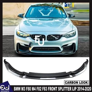 RBMWM3F80M4F82F83FRONTBUMPERSPLITTERSPOILERLIPCARBONLOOK2014-20