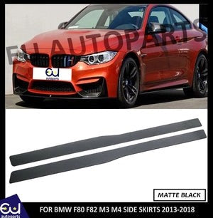 RBMWM3M4F80F82SIDESKIRTSEXTENSIONBLADELIPMATTEBLACK2013-2018FIT