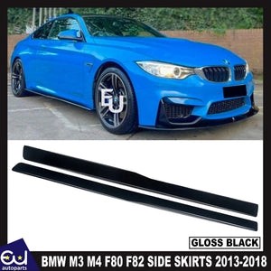 RBMWM3M4F80F82SIDESKIRTSEXTENSIONBLADELIPGLOSSBLACKFIT2013-2018