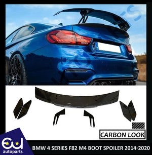 RBMWM4F82F83CARBONFIBERLOOKMADSTYLEREARTRUNKBOOTWINGSPOILER
