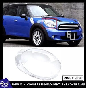 RBMWMINIF563DOORCOOPER11-15RIGHTDRIVERSIDEHEADLIGHTLENSCOVER
