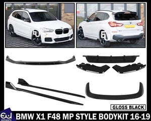 RBMWX1F48MPSTYLEREARDIFFUSERFRONTSPLITTERLIPBODYKITBODYKIT16-19