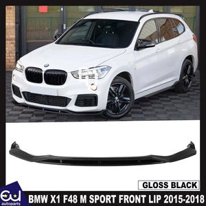 RBMWX1F48MSPORTFRONTBUMPERSPLITTERLIPDIFFUSERGLOSSPRELCI2015-18
