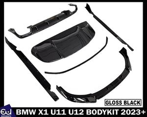 RBMWX1U11U12FRONTSPLITTERLIPREARDIFFUSERBODYKITBODYKITGLOSS2023+