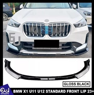 RBMWX1U11U12STANDARDSEFRONTBUMPERSPLITTERSPOILERLIPGLOSSBLACK22+