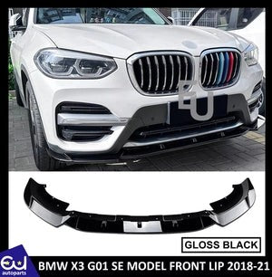 RBMWX3G01PRE-LCISTANDARDSEFRONTSPLITTERSPOILERLIP18-21GLOSSBLACK