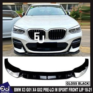 RBMWX3G01X4G02PRE-LCIMSPORTFRONTSPLITTERSPOILERLIPGLOSSBLK18-21
