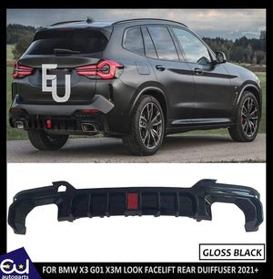 RBMWX3G01X4G02X3MX4MLOOKMSPORTREARBUMPERDIFFUSERLIPFACELIFT21+