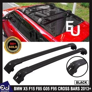 RBMWX5F15F85G05F95LOCKABLEALUMINIUMCROSSBARSROOFRACK75KG2013+