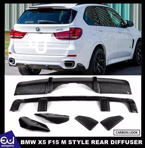 RBMWX5F15MSPORTREARDIFFUSERLIPSPLITTERVALANCECARBONLOOK2013-2018