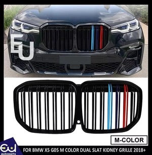 RBMWX5G052018+GLOSSMCOLORFRONTTWINDUALSLATKIDNEYGRILLGRILLE