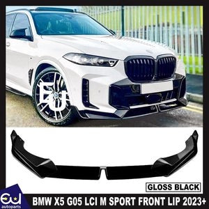 RBMWX5G05LCIMSPORTFRONTSPLITTERSPOILERLIPGLOSSBLACKBODYKIT2023+