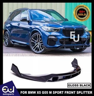 RBMWX5G05MSPORTFRONTSPLITTEREXTENSIONSPOILERLIPGLOSSBLACK19-23