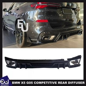 RBMWX5G05MSPORTGLOSSBLACKCOMPETITIVESTYLEREARBUMPERDIFFUSER
