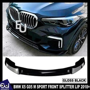 RBMWX5G05MSPORTPRELCIFRONTSPLITTERLIPSPOILERGLOSSBLACK2018+