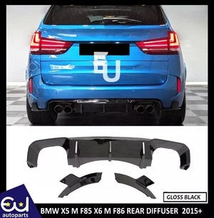 RBMWX5MF85X6MF86REARBUMPERDIFFUSERSPLITTERVALANCE3DDESIGN15+