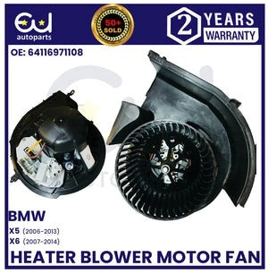 RBMWX5X6E70E71E72HEATERBLOWERFANMOTOR64116971108LHDONLY