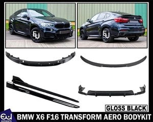 RBMWX6F16TRANSFORMAEROBODYKITBODYKITFRONTSPLITTERLIPREARDIFFUSER
