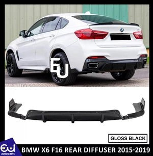 RBMWX6F16TRANSFORMAEROKITREARDIFFUSERLIPSPLITTERVALANCEGLOSSBLACK