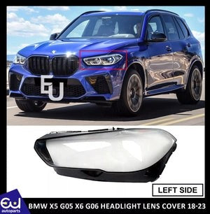 RBMWX6G06X5G05LEFTHEADLIGHTLENSHEADLAMPCOVERREPLACEMENT2018-2023