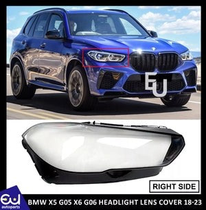 RBMWX6G06X5G05RIGHTHEADLIGHTLENSHEADLAMPCOVERREPLACEMENT2018-2023