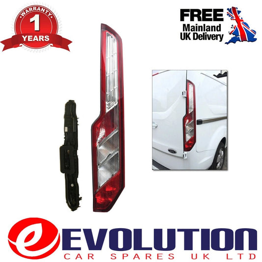 RearLightLampWithBulbHolderDriverSideOffsideFitsTransitCustom1852322