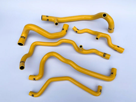 RenaultClio172182SiliconeCoolantHosesforPhase2Yellow|MTCMotorsport
