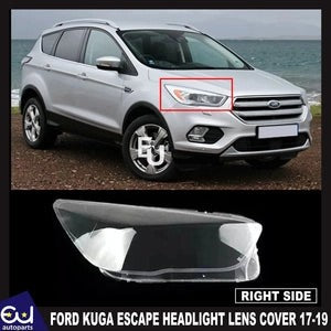 RFORDKUGAESCAPERIGHTDRIVER1XSIDEFRONTHEADLIGHTLAMPLENSCOVER17-19