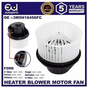 RFORDKUGAMK2MONDEOMK3MK4MK5GALAXYMK2S-MAXHEATERBLOWERMOTORFAN