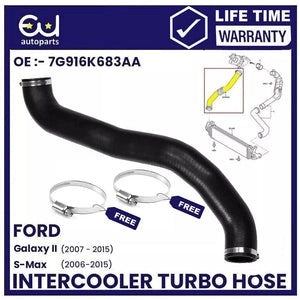 RFORDMONDEOMK4S-MAXGALAXY2.0TDCITURBOINTERCOOLERHOSEPIPE7G916K683AA