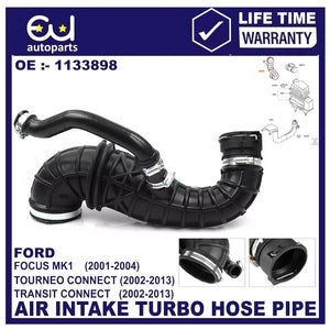 RFORDTRANSITCONNECTTOURNEO1.8TDCIAIRFILTERBOXTOPINTAKEHOSEPIPE
