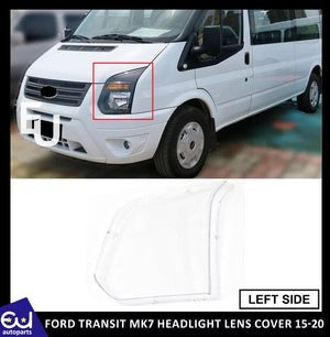 RFORDTRANSITMK7FACELIFTLEFTPASSENGERCLEARHEADLIGHTLENSLAMPCOVER