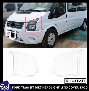 RFORDTRANSITMK7FACELIFTPAIRLEFTRIGHTCLEARHEADLIGHTLENSLAMPCOVER