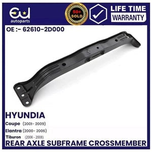 RHYUNDAICOUPEELANTRALANTRATIBURONREARAXLESUBFRAMECROSSMEMBERBEAMNEW