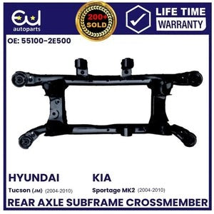RHYUNDAITUCSONKIASPORTAGEMK24WD2004–2010REARSUBFRAMEAXLECROSSMEMBER