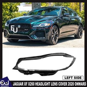 RJAGUARXFX2602XLEFTPASSENGERSIDEHEADLIGHTLENSCOVERLAMP2020ONWARD